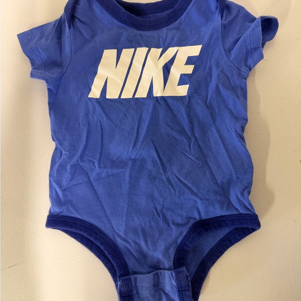 Nike Kids Bodysuit in Vibrant Blue